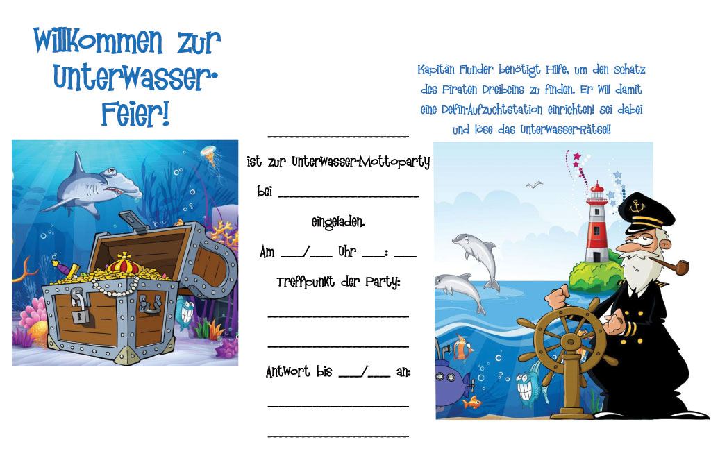 Einladungskarten Kindergeburtstag Gratis Partyspiele Fur Gross Klein